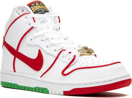 Nike "SB Dunk Paul Rodriguez high-top sneakers" Wit