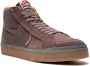 Nike "SB Zoom Blazer Mid Premium Plus Plum Eclipse Gum sneakers" Bruin - Thumbnail 2