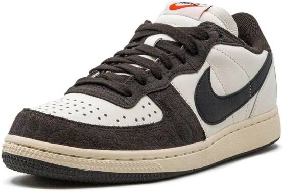 Nike "Terminator Low Velvet Brown sneakers" Wit