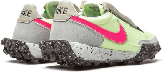 Nike Waffle Racer Crater low-top sneakers Groen