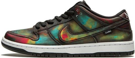 Nike x Civilist SB Dunk low-top sneakers Zwart