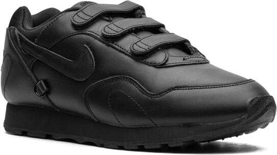 Nike "x Comme Des Garçons Outburst Triple Black sneakers" Zwart