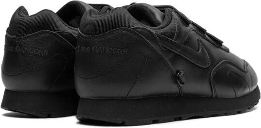 Nike "x Comme Des Garçons Outburst Triple Black sneakers" Zwart