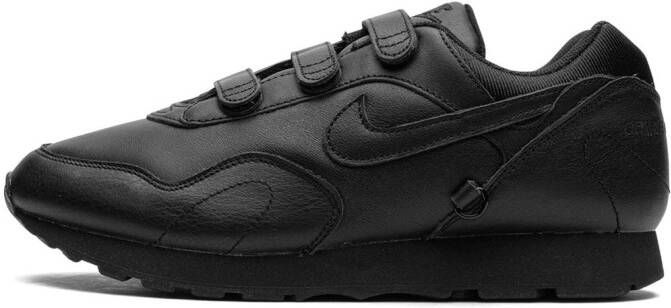 Nike "x Comme Des Garçons Outburst Triple Black sneakers" Zwart