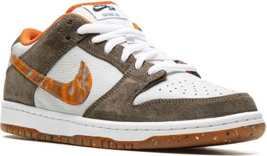 Nike "x Crushed D.C. SB Dunk Golden Hour sneakers" Groen