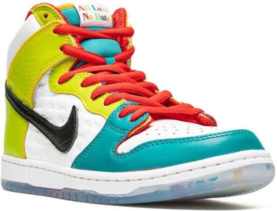 Nike x FroSkate SB Dunk High Pro sneakers Groen