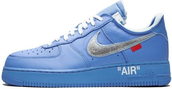 Nike X Off-White Air Force 1 sneakers Blauw