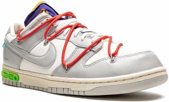 Nike X Off-White x Off-White Dunk Low sneakers Grijs