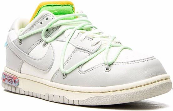 Nike X Off-White x Off-White Dunk Low sneakers Wit