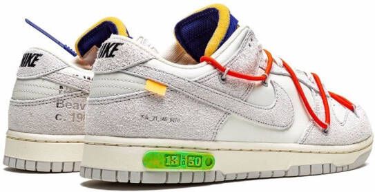 Nike X Off-White x Off-White Dunk Low sneakers Wit