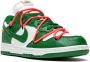 Nike X Off-White x Nike Dunk Low "Pine Green" sneakers Groen - Thumbnail 2