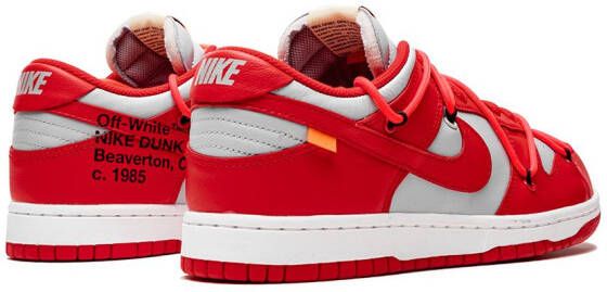 Nike X Off-White x Off-White low-top sneakers Rood