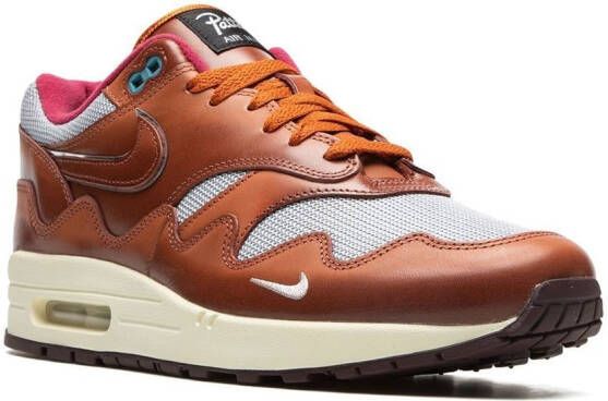 Nike "x Patta Air Max 1 Dark Russet sneakers" Bruin