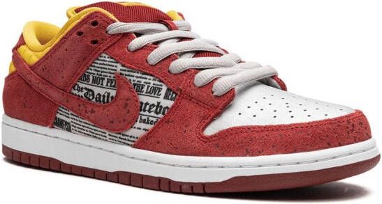 Nike "x Rukus SB Dunk Low Crawfish Special Box sneakers" Rood