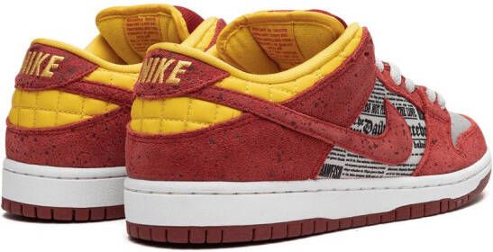 Nike "x Rukus SB Dunk Low Crawfish Special Box sneakers" Rood