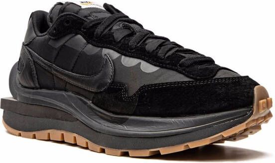 Nike x Sacai VaporWaffle low-top sneakers Zwart