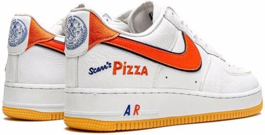 Nike x Scarr's Pizza Air Force 1 low-top sneakers Wit