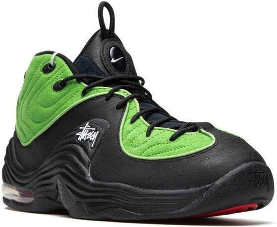 Nike x Stussy Air Penny 2 high-top sneakers Groen