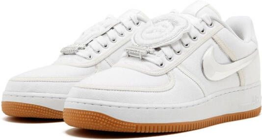 Nike x Travis Scott Air Force 1 low-top sneakers Wit