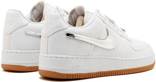 Nike x Travis Scott Air Force 1 low-top sneakers Wit