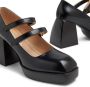 Nodaleto Bulla Babies pumps met plateauzool Zwart - Thumbnail 5