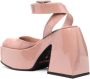 Nodaleto Bulla lakleren pumps Roze - Thumbnail 3