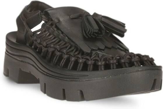 Noir Kei Ninomiya x Keen Unek sandalen met kwastje Zwart