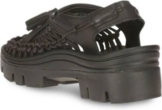 Noir Kei Ninomiya x Keen Unek sandalen met kwastje Zwart