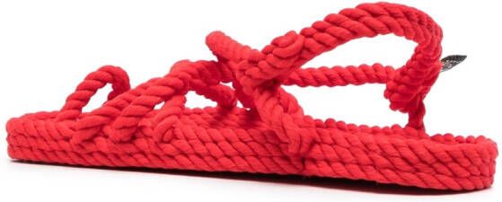 Nomadic State of Mind Geweven sandalen Rood