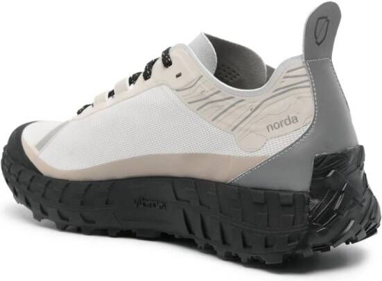 norda 001 sneakers met vlakken Grijs