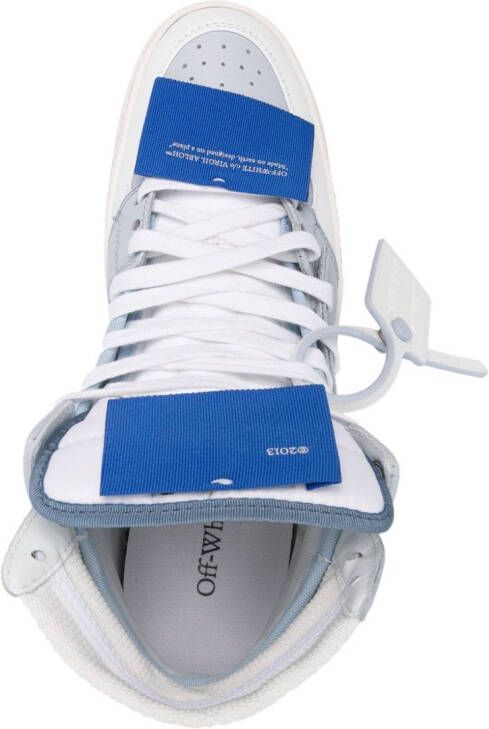 Off-White 3.0 Off-Court high-top sneakers Blauw