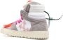 Off White Witte Sneakers van Suede Mix met Multicolore Design Meerkleurig Dames - Thumbnail 7