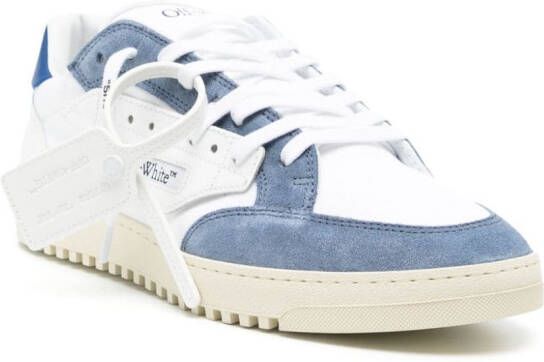 Off-White 5.0 sneakers met vlakken Blauw