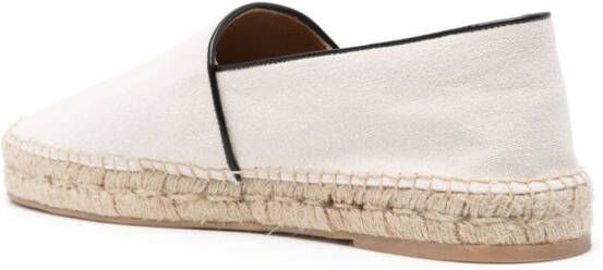 Off-White Anglette canvas espadrilles Wit