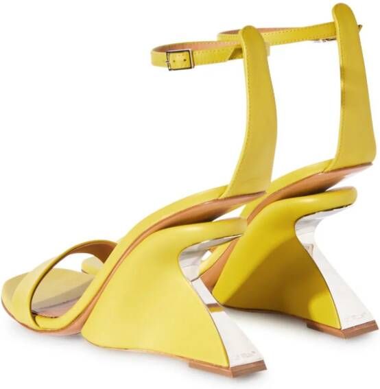 Off-White Jug sandalen met sleehak Groen