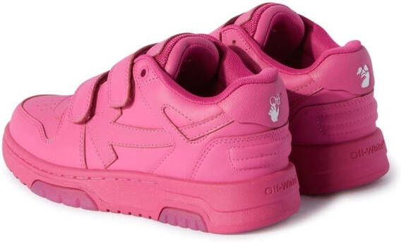 Off-White Kids Out Of Office low-top sneakers Roze