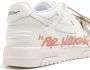 Off White Witte Slim Sneakers met Roze Accents Multicolor Dames - Thumbnail 17