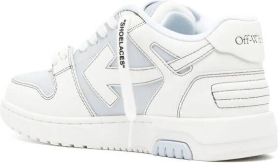 Off-White Out Of Office leren sneakers Blauw