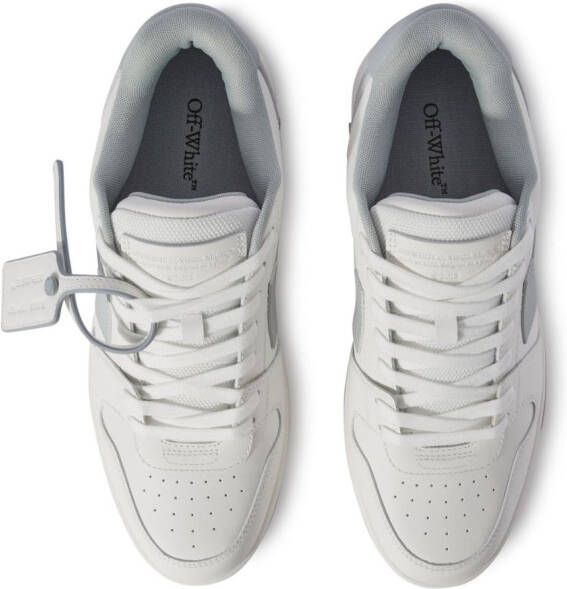 Off-White Out Of Office leren sneakers Wit