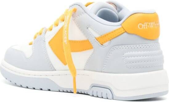 Off-White Out Of Office leren sneakers Blauw