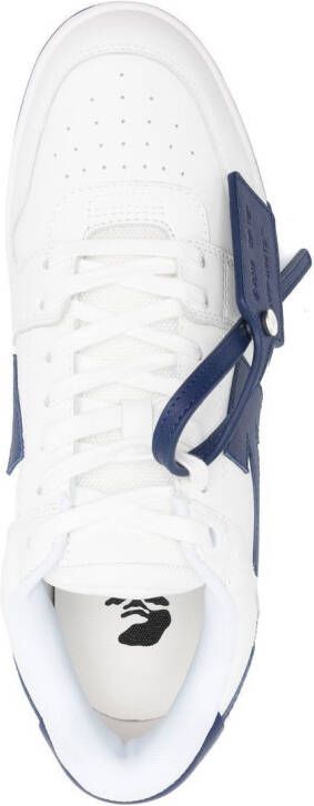 Off-White Out Of Office leren sneakers Wit