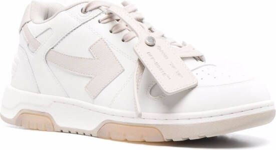 Off-White Out Of Office low-top sneakers Wit