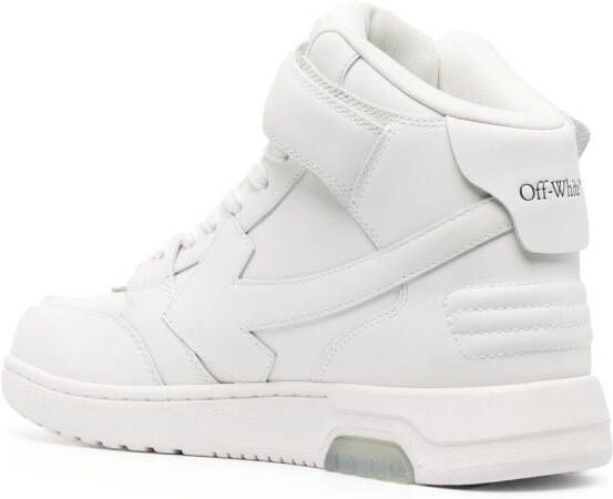 Off-White Out Of Office mid-top sneakers WHITE LIGHT BLUE