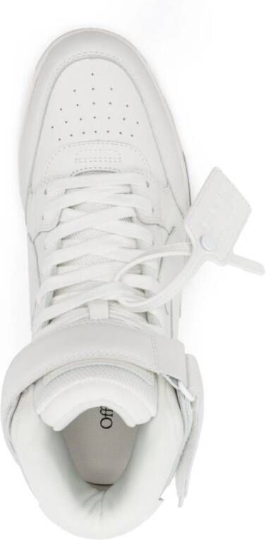 Off-White Out Of Office mid-top sneakers WHITE LIGHT BLUE