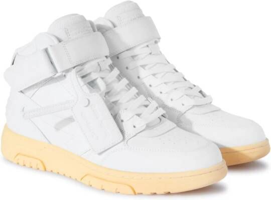 Off-White Out Of Office mid-top sneakers Wit