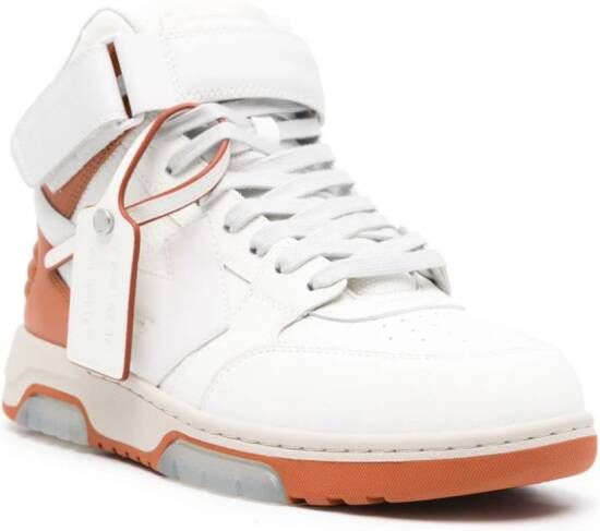 Off-White Out Of Office mid-top sneakers Wit