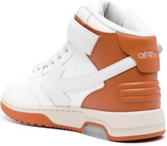 Off-White Out Of Office mid-top sneakers Wit