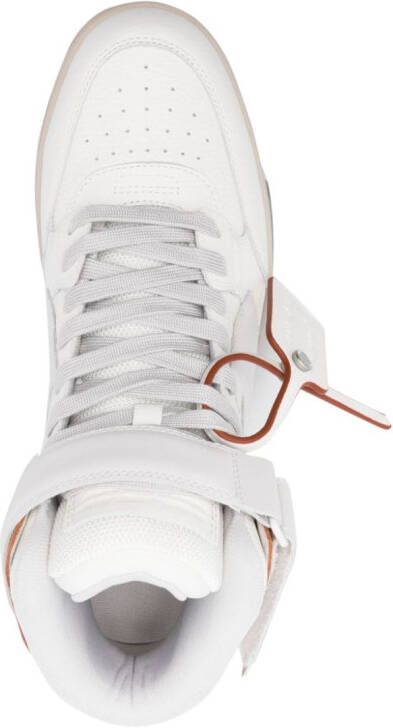 Off-White Out Of Office mid-top sneakers Wit