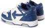 Off White Blauwe Leren Sneakers Trendy Stijl Blue Heren - Thumbnail 19