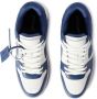 Off White Blauwe Leren Sneakers Trendy Stijl Blue Heren - Thumbnail 20